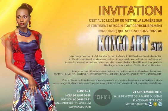 invitation kongoart
