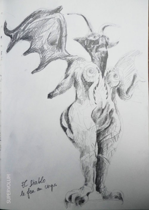 parc des tarots el diablo dessin Roma