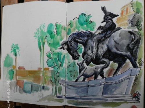 Napoléon dessin Roma