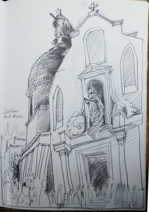 eglise sainte Anne dessin